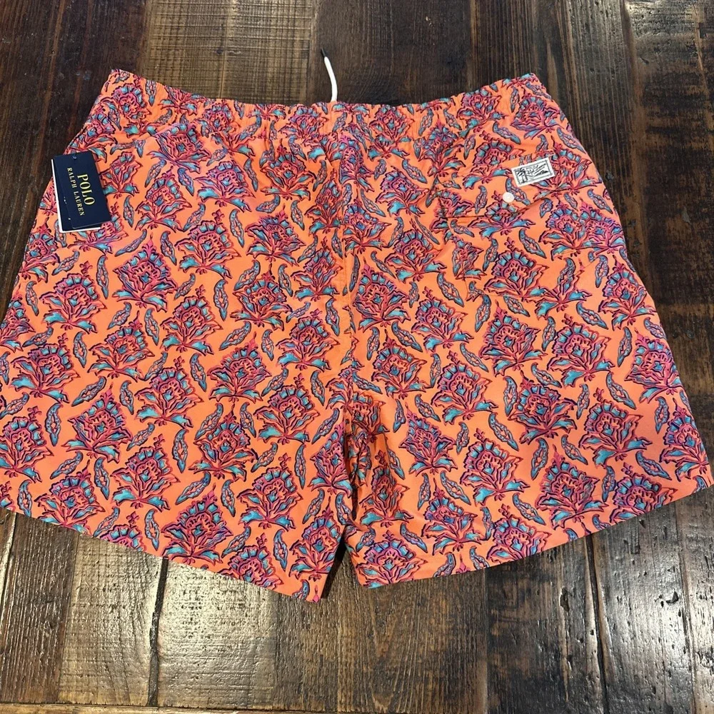 Polo Ralph Lauren Men's  Traveler Classic Swim Trunk Multi Color Size‎ 1XB